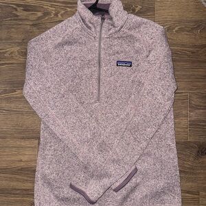 Patagonia Purple Quarter-Zip Pullover